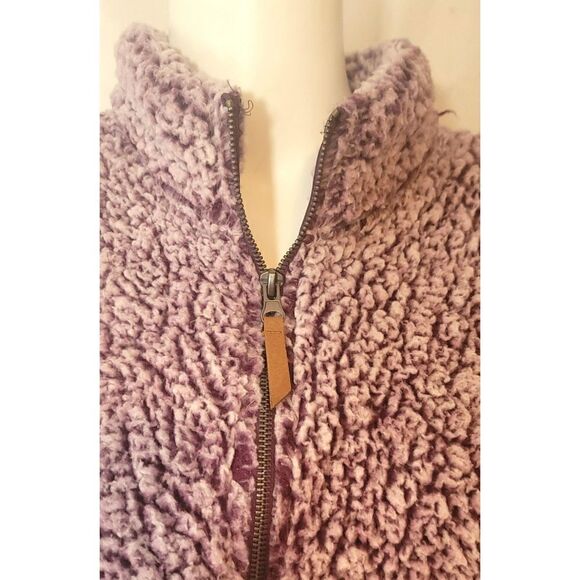 Time & True Fluffy Purple Jacket - Size L - Picture 5 of 9